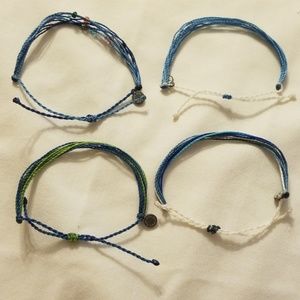 Set of 4 Pura Vida Bracelets